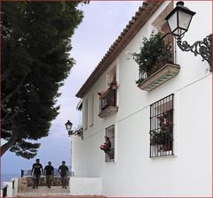 Trois mousquetaires à Altea