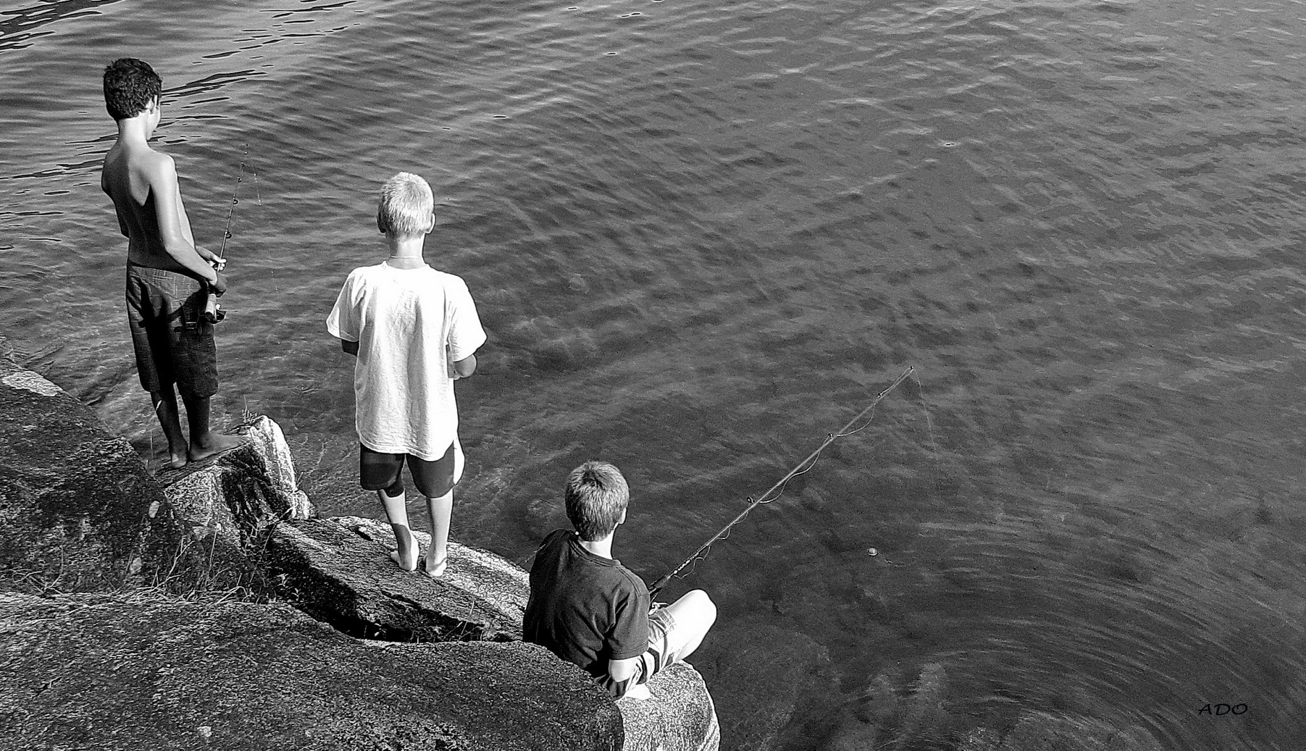 trois petits pêcheurs 