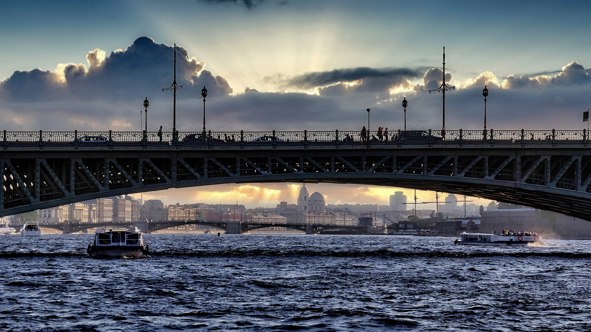 Troizki-Brücke St.Petersburg