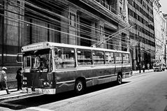 Trolleybus in Valparaiso