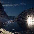 Trollfjord im Winter