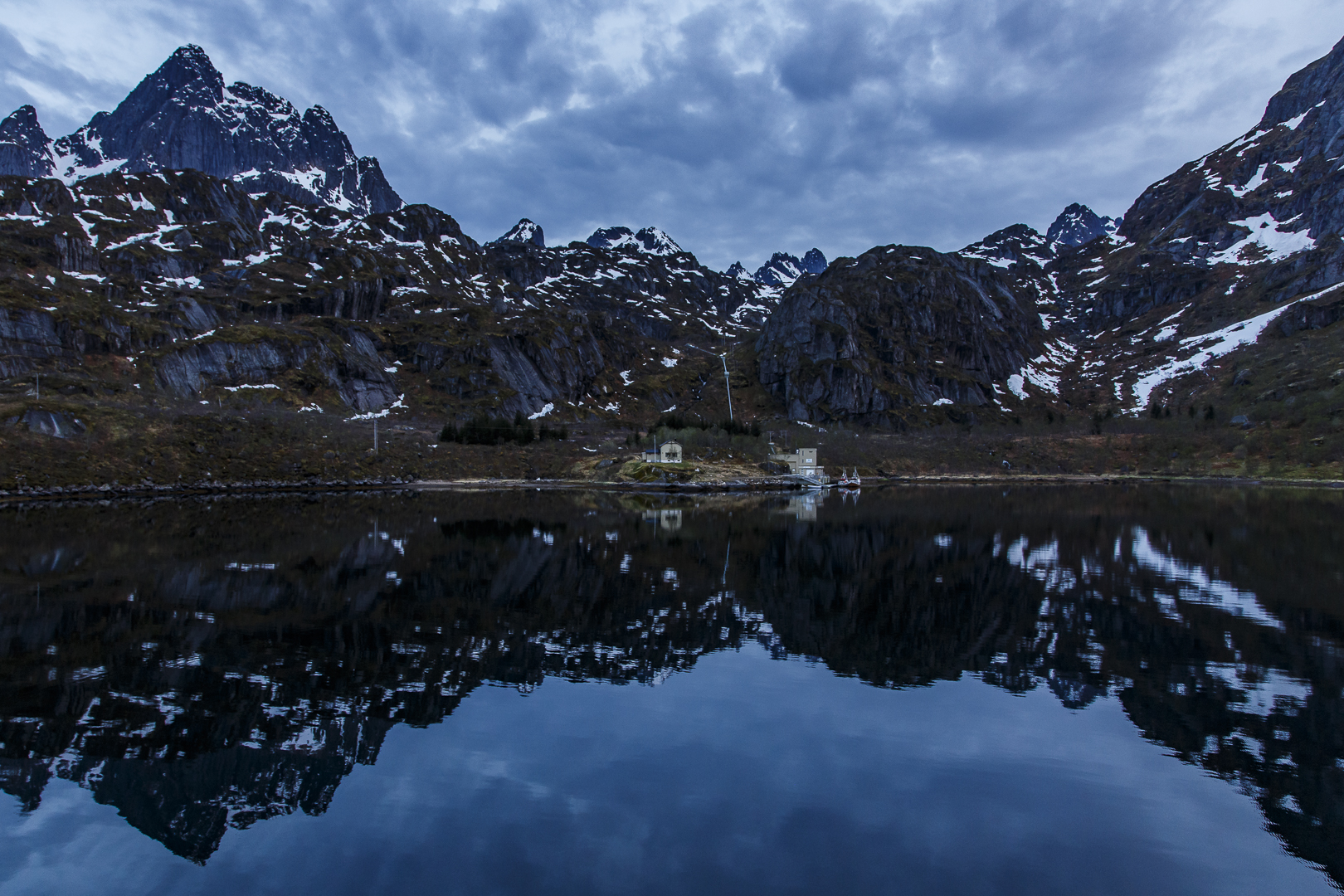 Trollfjord um 23.40 uhr