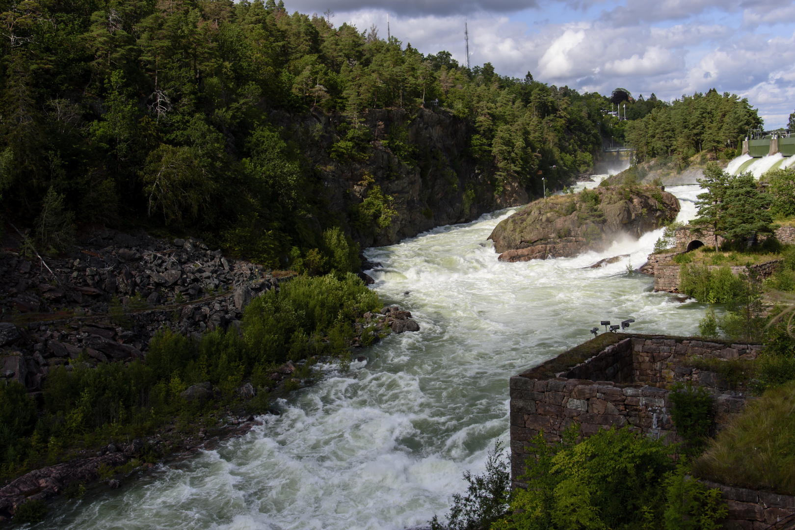 Trollhättan Wasserfälle