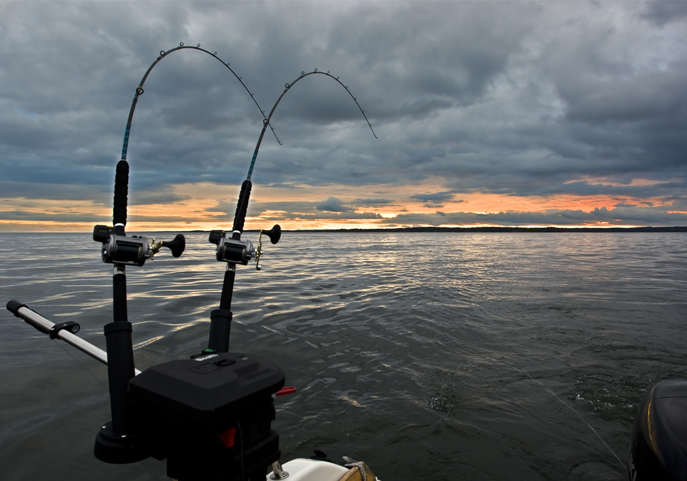 Trolling am Vänernsee