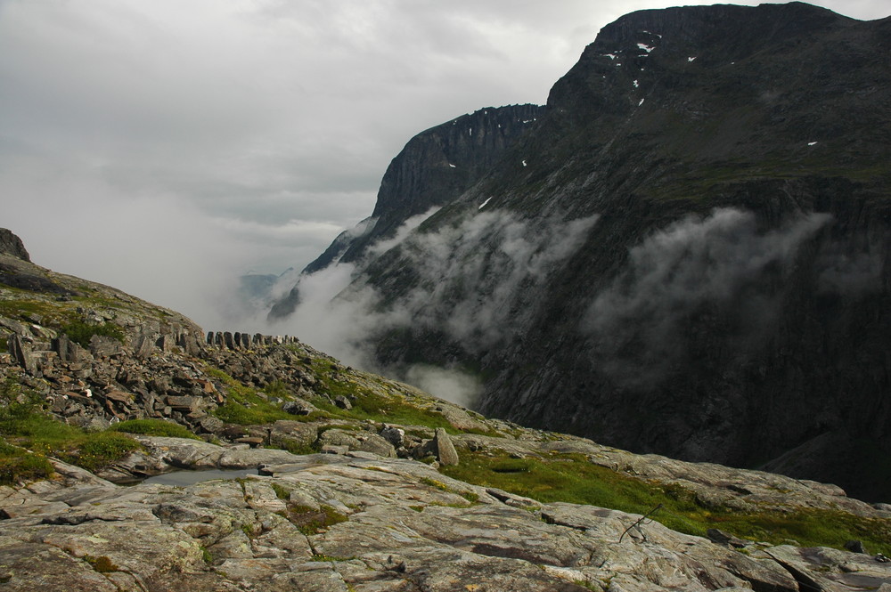 Trollstigen - Blick zurück