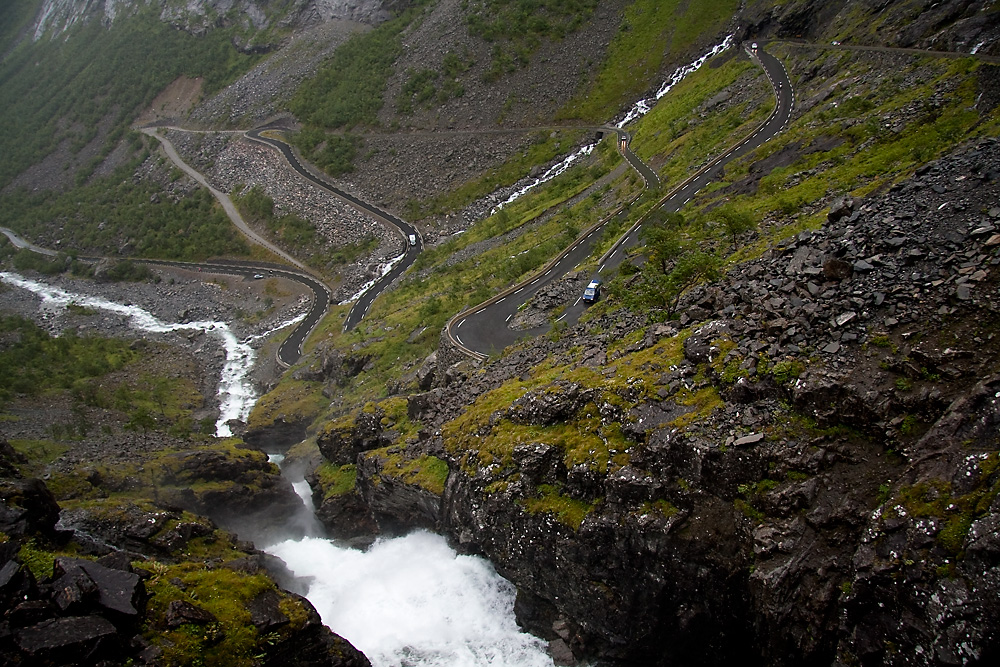 Trollstigen II - Die Auffahrt beginnt