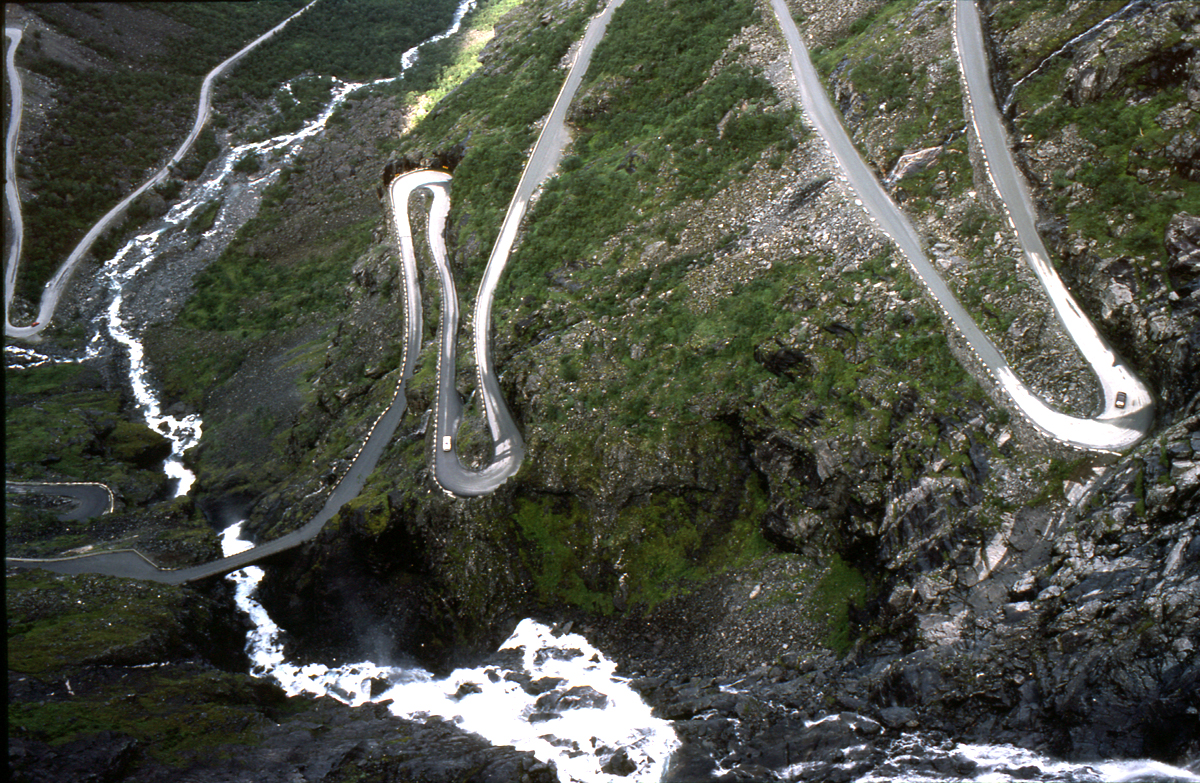 Trollstigen in Norwegen