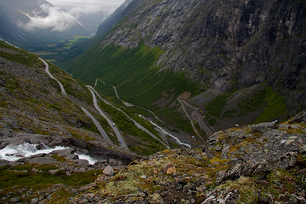 Trollstigen IV - Der Blick nach unten