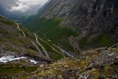 Trollstigen IV - Der Blick nach unten