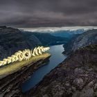 Trolltunga lights