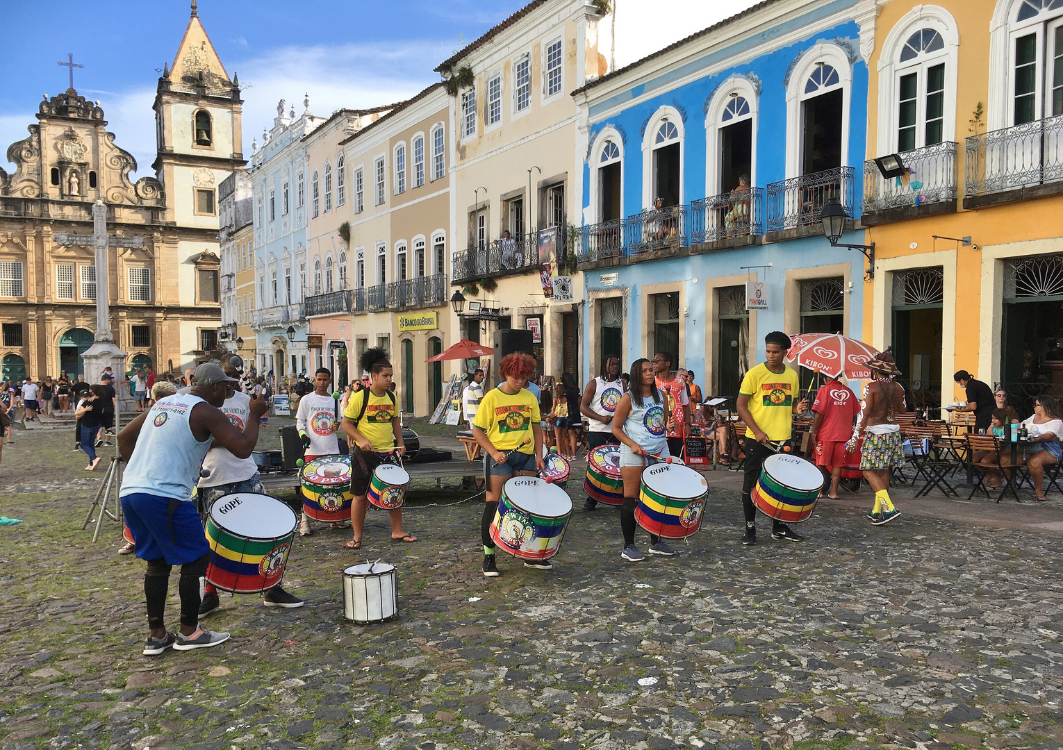 Trommeln des Pelourinho