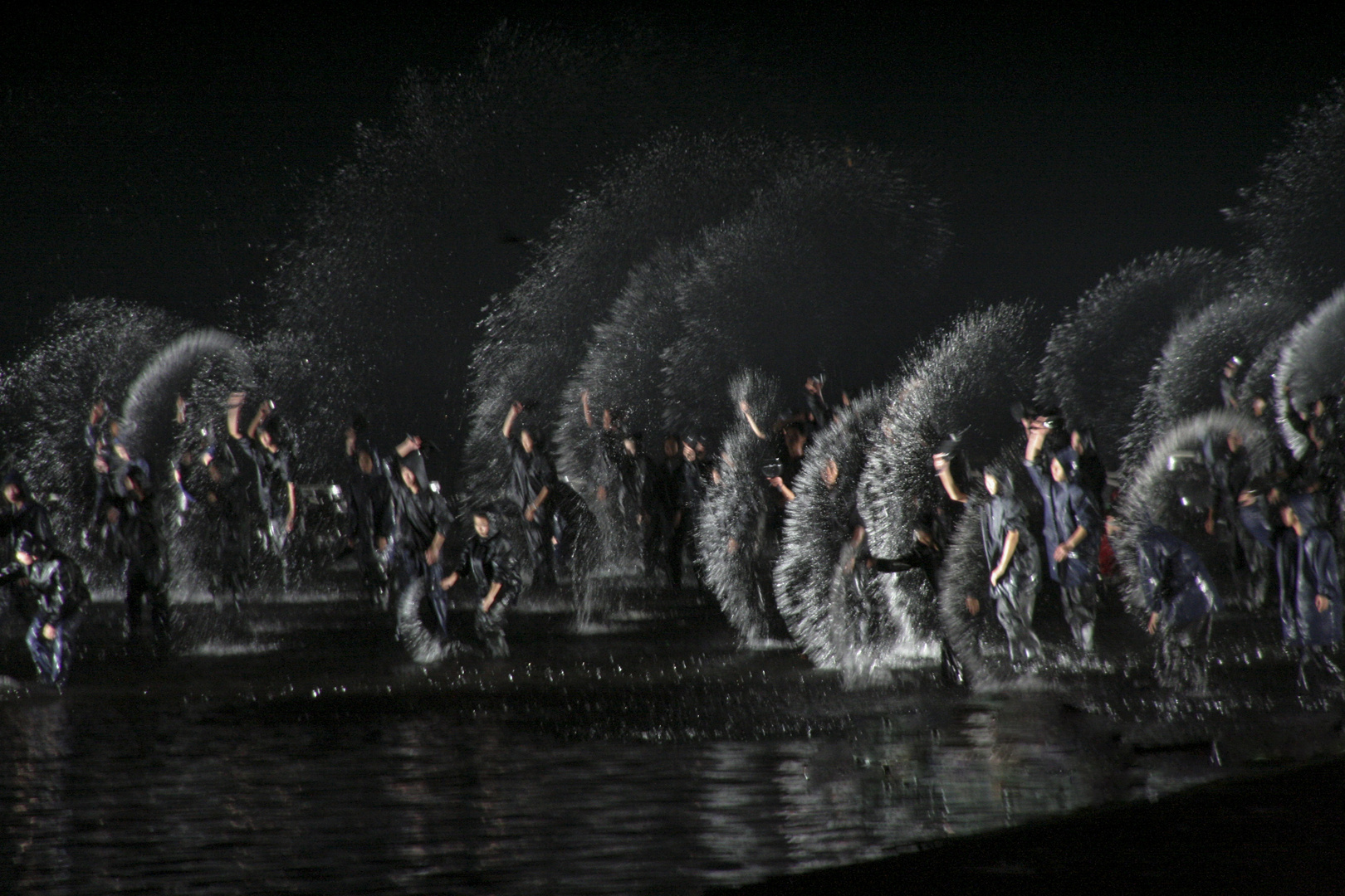 Trommler auf dem Wasser