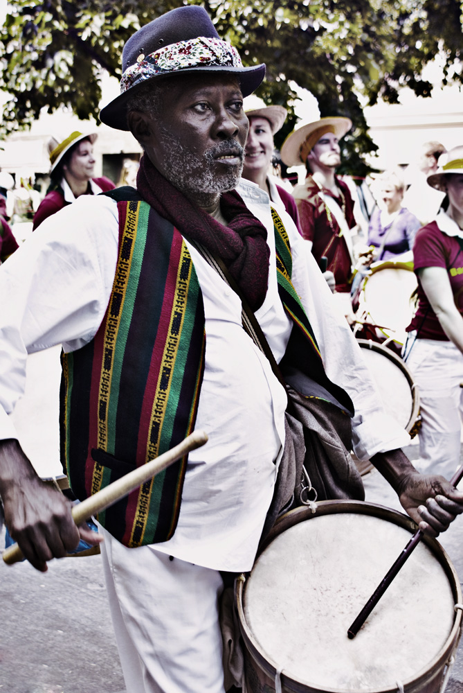 Trommler beim Karneval der Kulturen