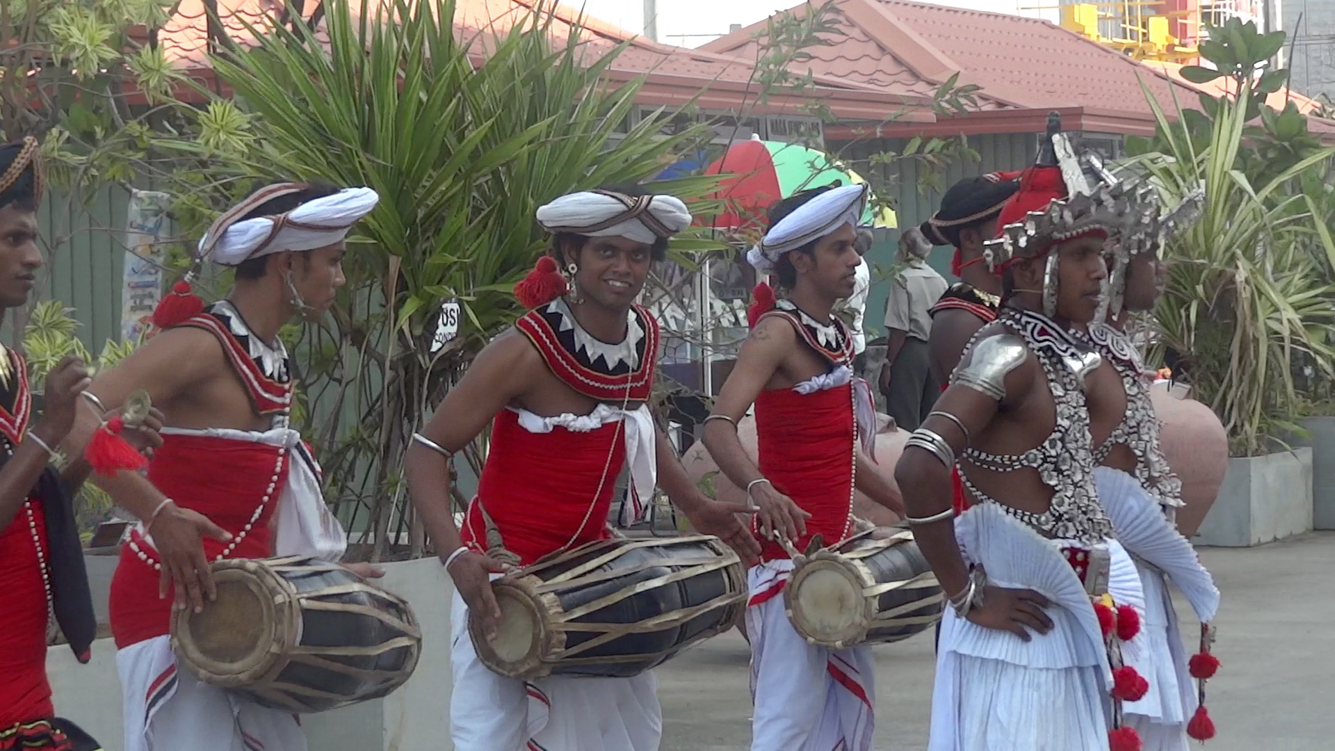 Trommler in Sri Lanka