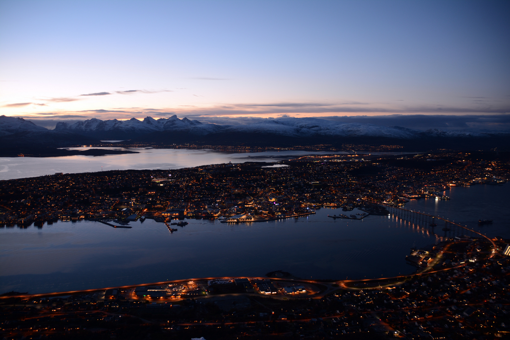 Tromsø am Abend