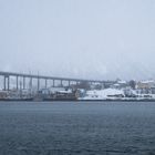 Tromsø bei Schneeregen