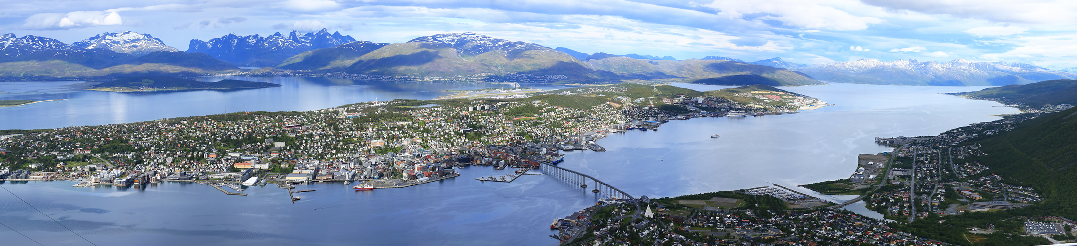 Tromsø - Blick vom Storsteinen