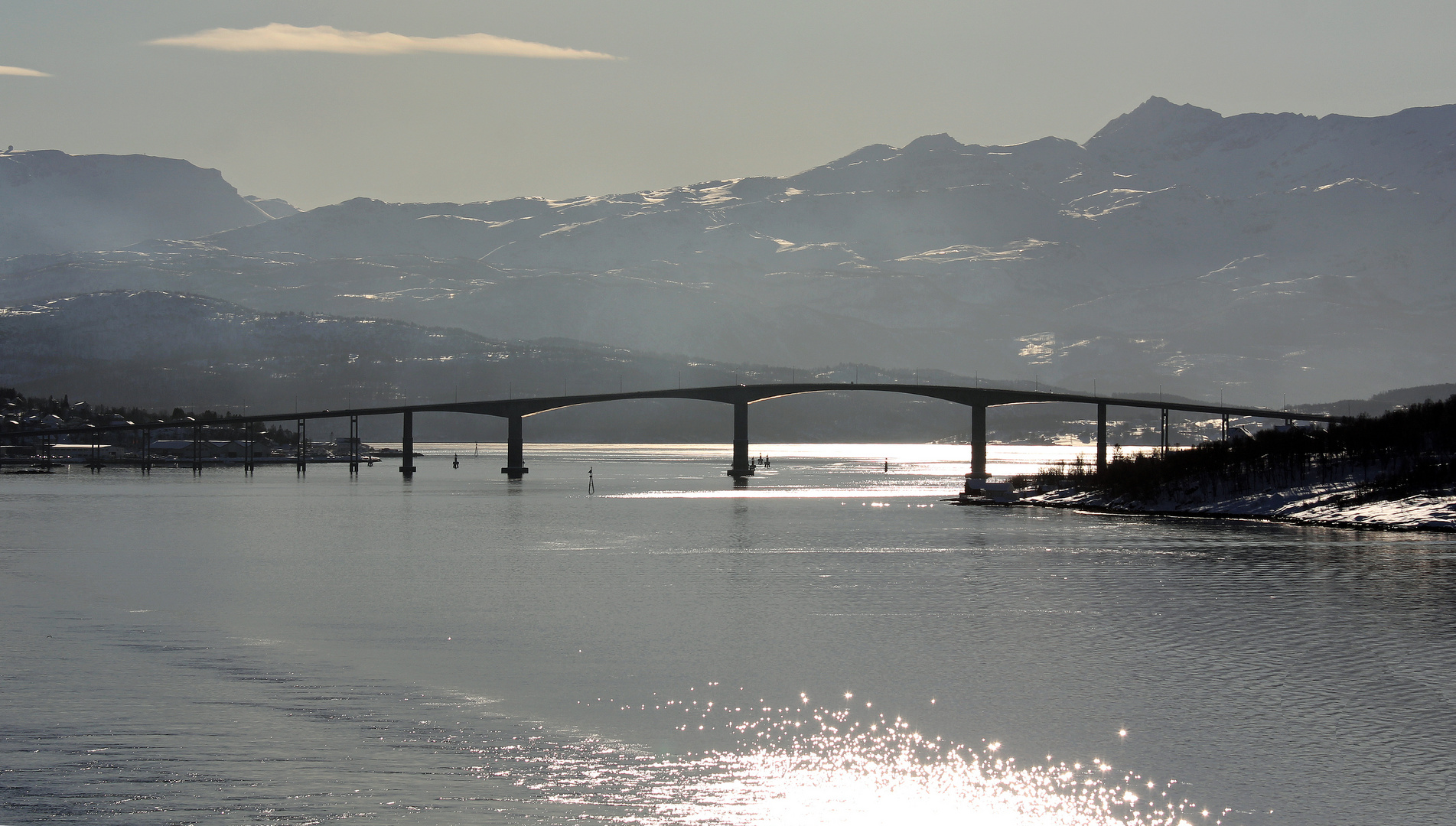 Tromsø-Brücke - Tromsøbrua - -4-