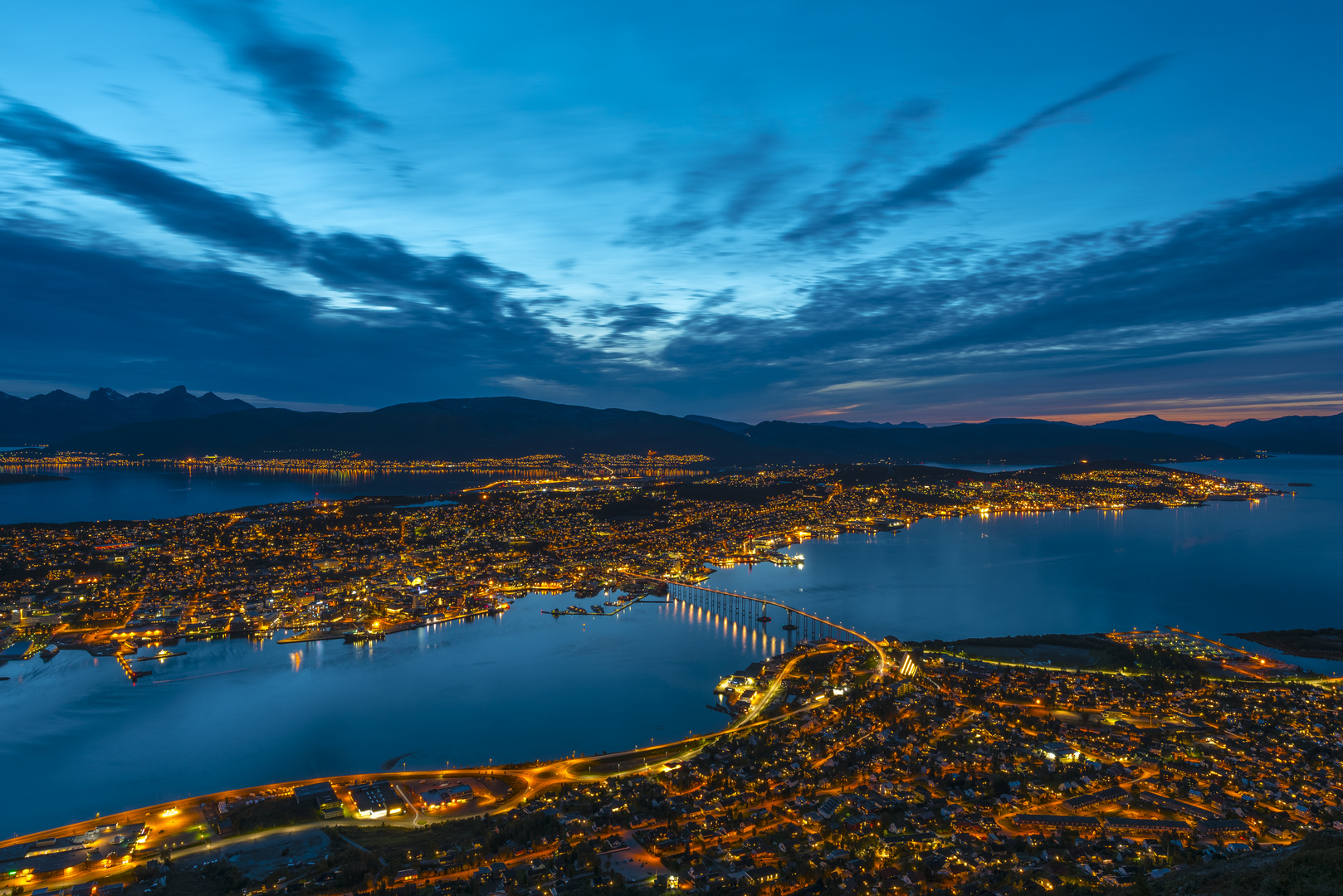 Tromsø by night