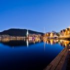 Tromsø "Hafen zur blauen Stunde"