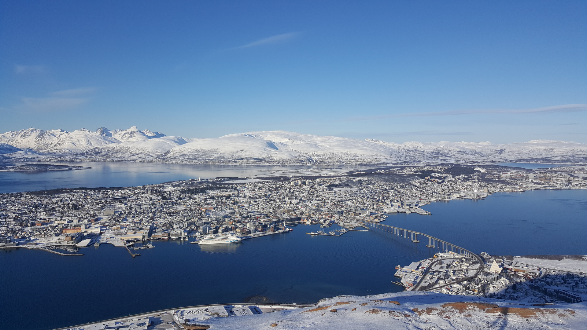 Tromsø im Winter