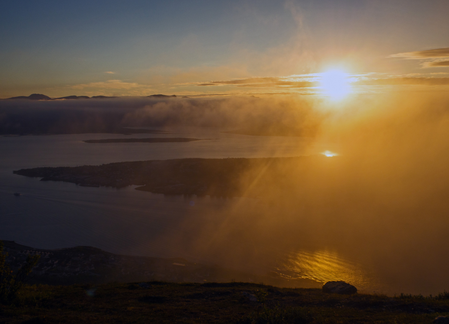 Tromsø nights- Die Wolken kommen!
