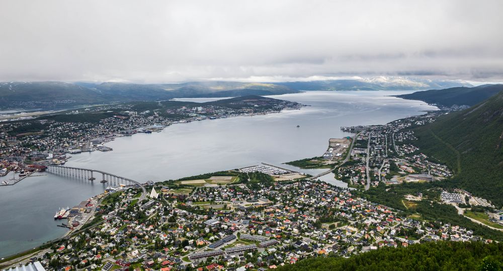 Tromso - 11 - Blick von oben