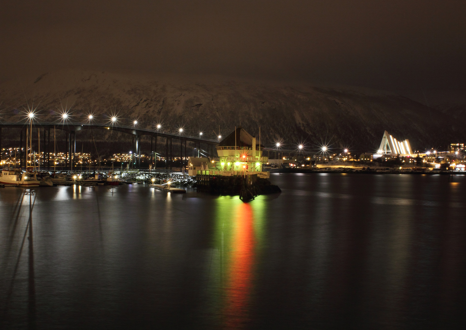 Tromso by night