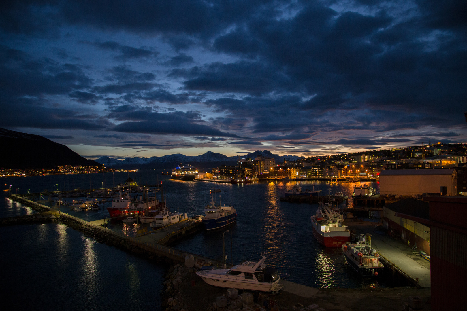 Tromso Hafen