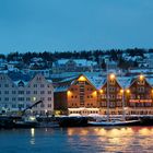 Tromso Norwegen am Morgen