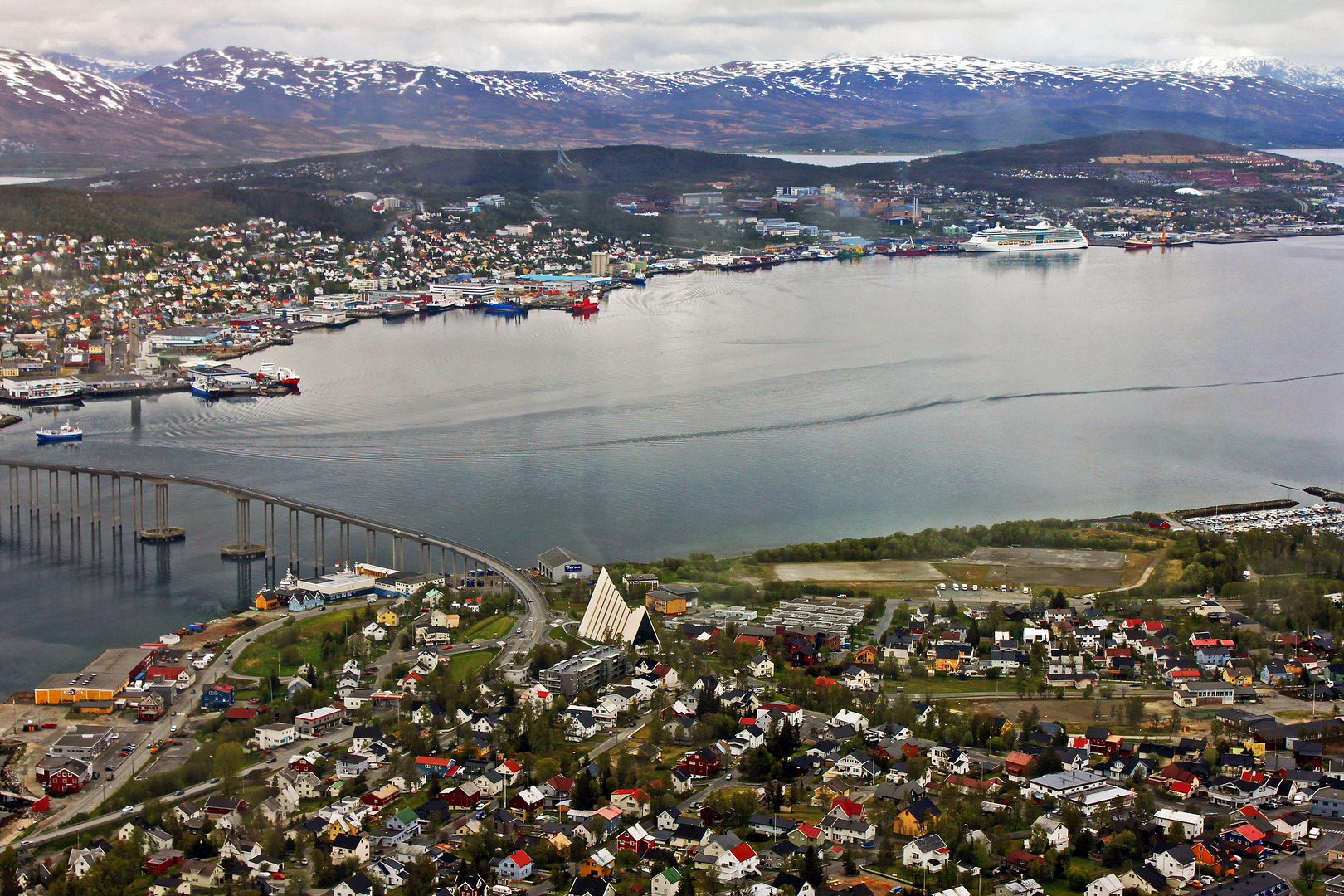 Tromso von oben
