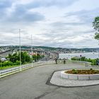 Tromso vor der Eismeerkathedrale