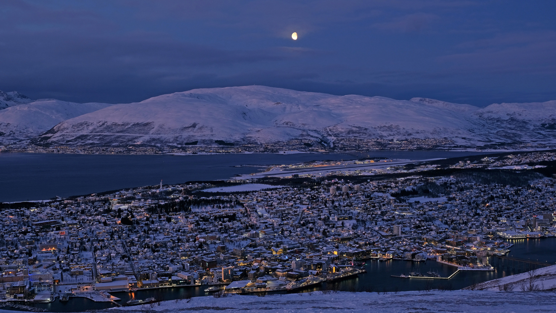 Tromsö am Abend