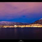 Tromsö bei Nacht