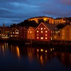 Trondheim - Pfahlbauten @ night