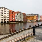 Trondheim - Speicherhäuser am Nidelv