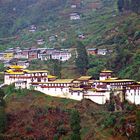 Trongsa village, Trongsa dzong and Ta dzong