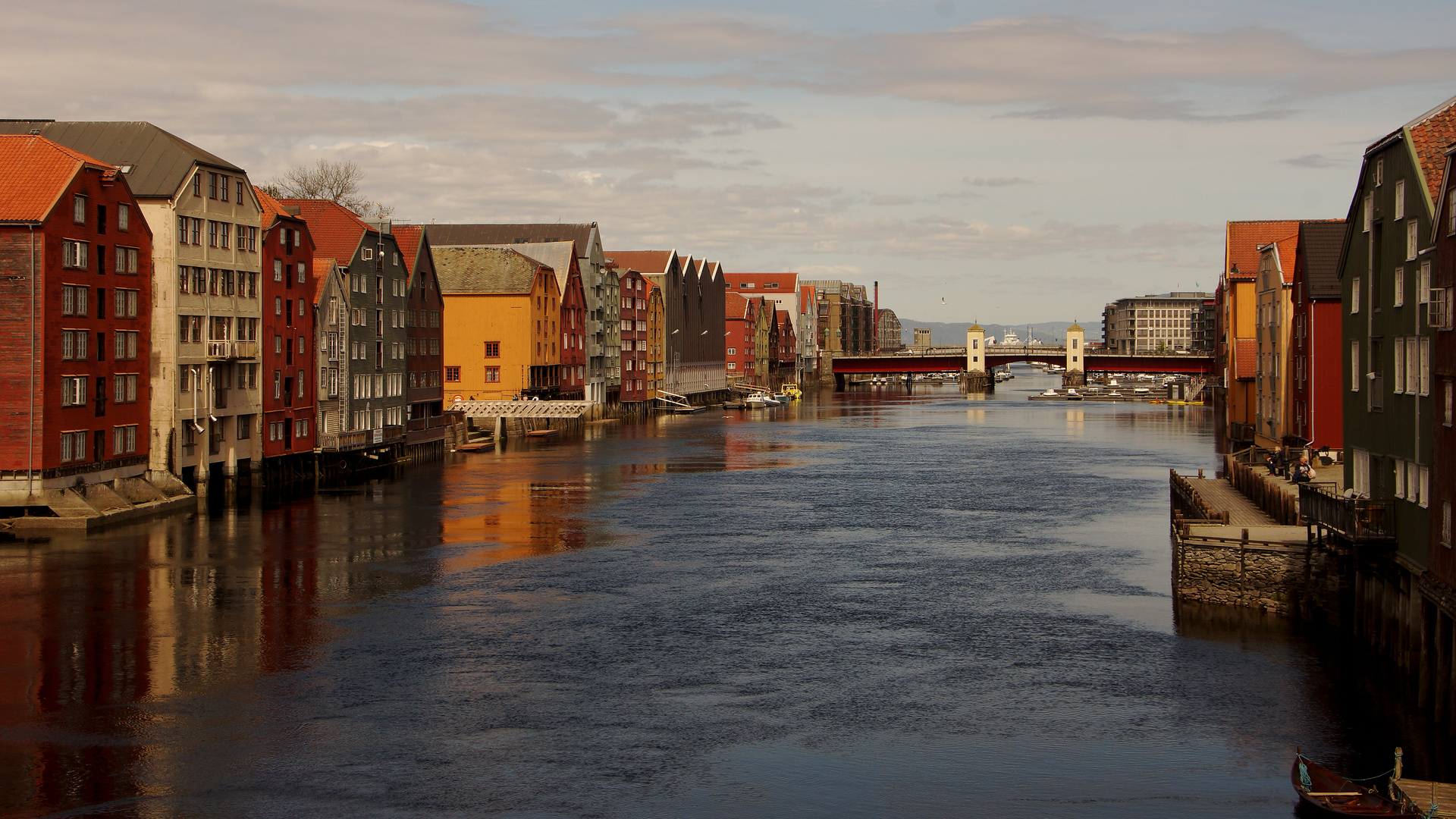 Trontheim Speicherstadt