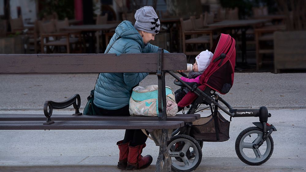 trop bien sur son banc pour le quitter!