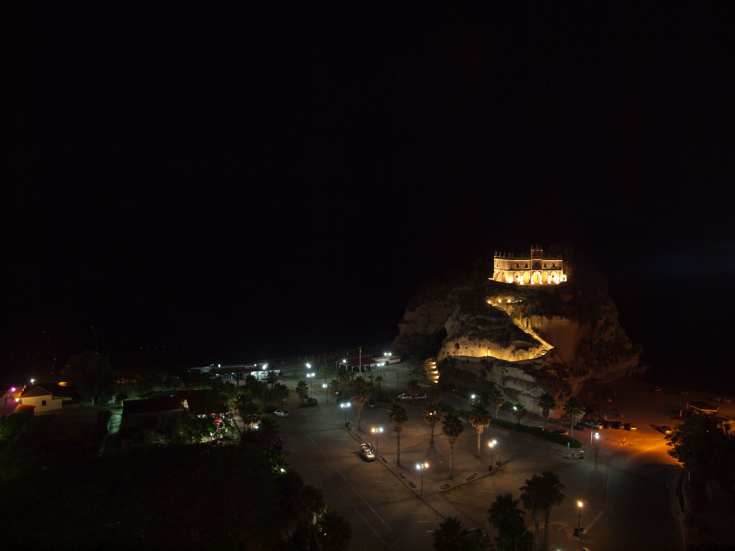 Tropea bei Nacht