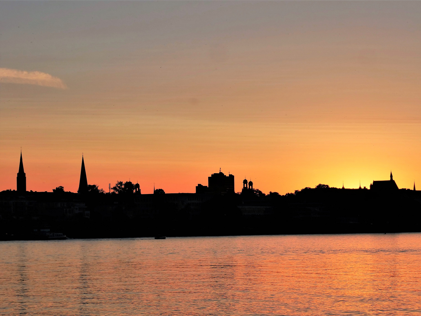 Tropennacht im Rheinland.... Foto & Bild landschaft, bach, fluss