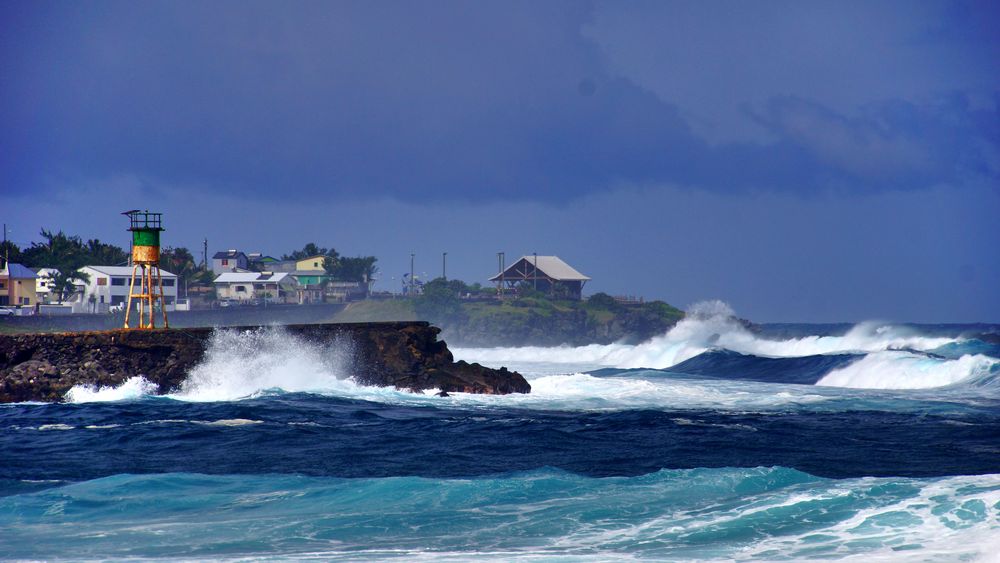 Tropensturm über La Reunion