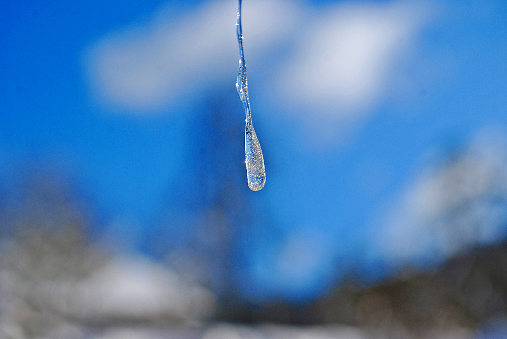 Tropfen aus Eis...