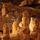 Tropfen in der Postonja Höhle