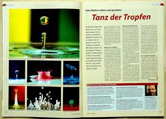 Tropfen - Veröffentlichung in fotoforum 5/2008