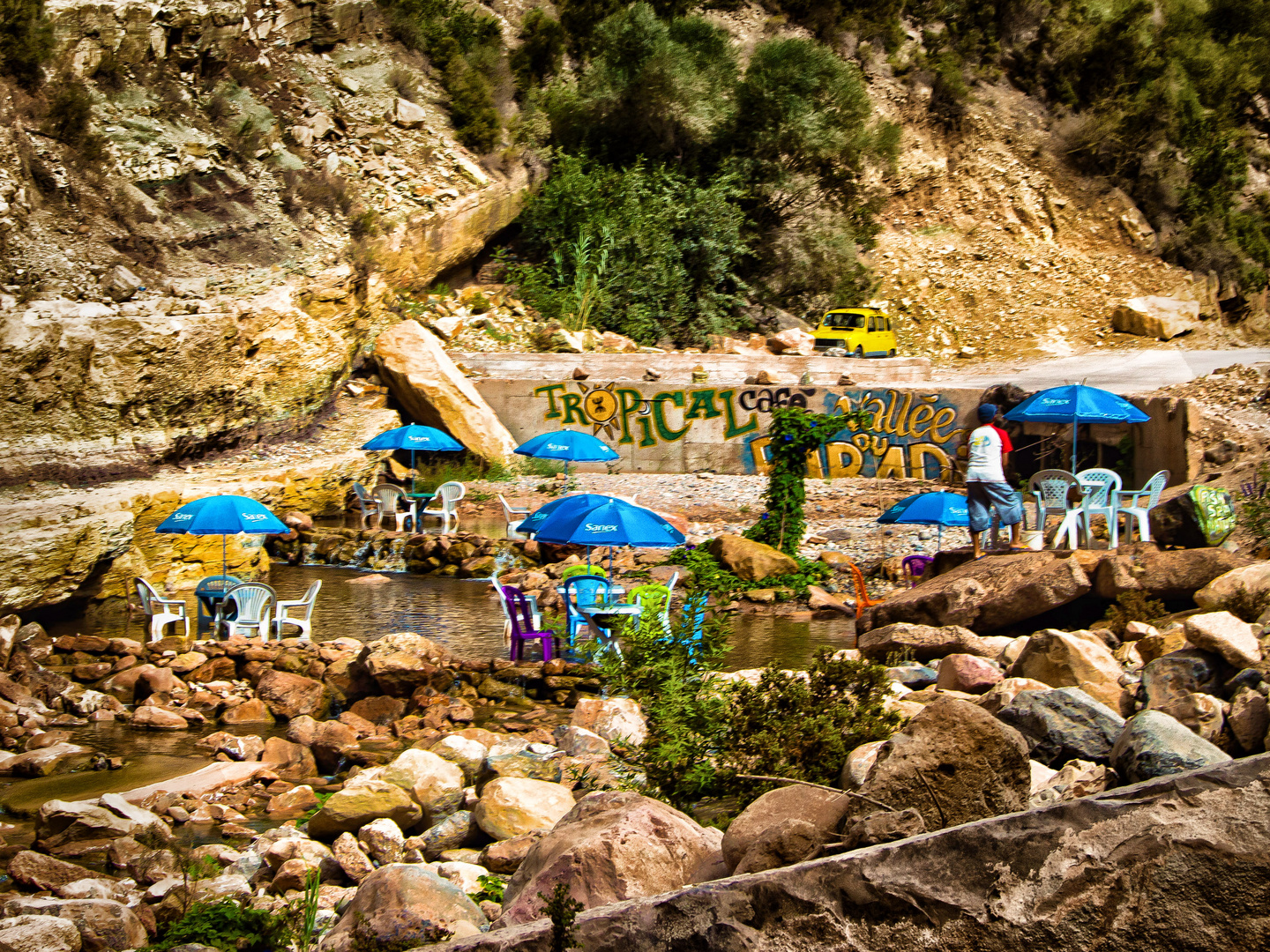 Tropical Cafe - Atlasgebirge Foto & Bild | africa, morocco ...