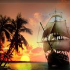 Tropical Island Ship