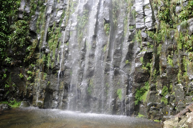 Tropische Dusche in Costa Rica