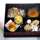 Tropische Variation in der Bento Box