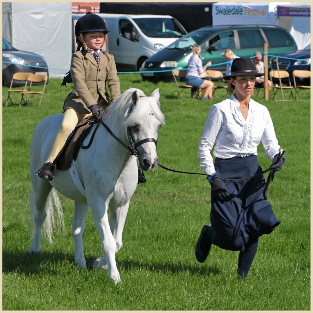 trotting at reeth show 2